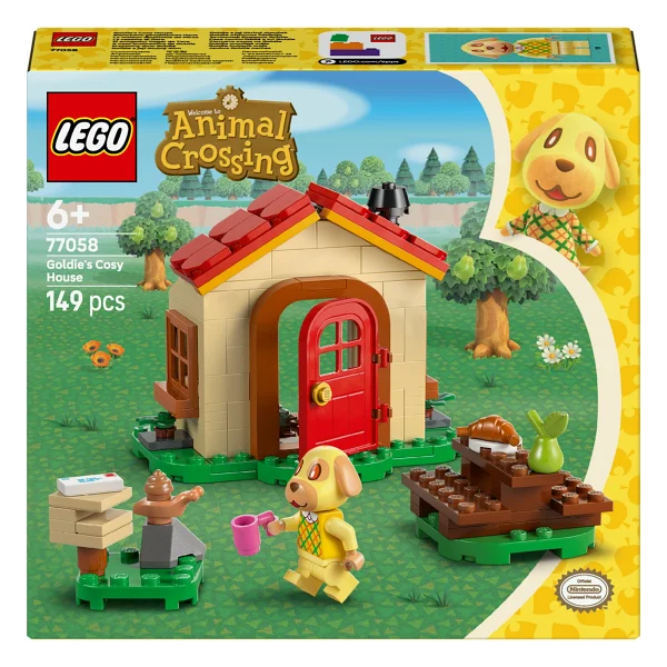 Lego 77058 Animal Crossing Goldie Şirin Evinde - Görsel 4
