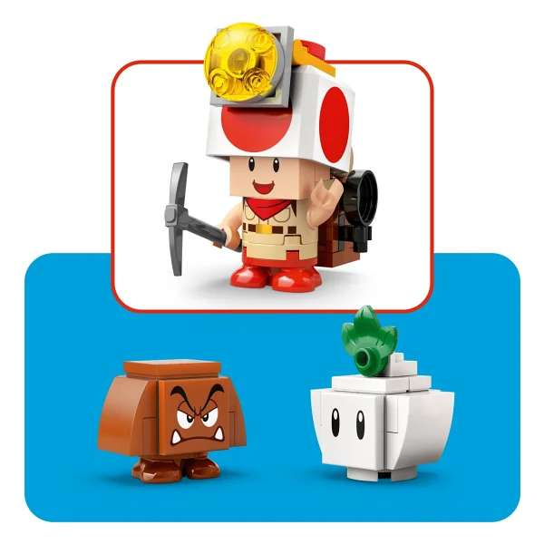 Lego 72040 Super Mario Captain Toad Kampı - Görsel 7