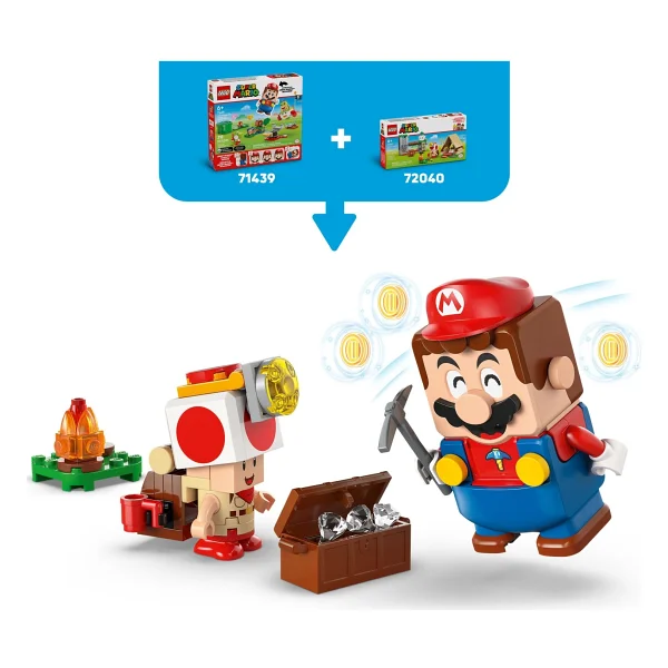 Lego 72040 Super Mario Captain Toad Kampı - Görsel 9