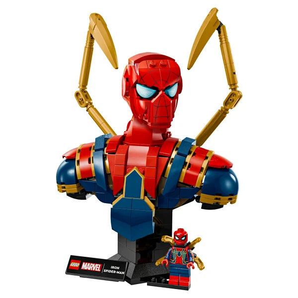 Lego 76326 Iron Örümcek Adam Büstü - Görsel 2
