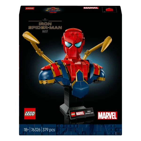 Lego 76326 Iron Örümcek Adam Büstü - Görsel 3
