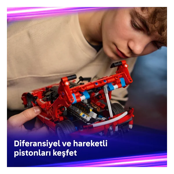 Lego 42212 Technic Ferrari Fxx K - Görsel 9