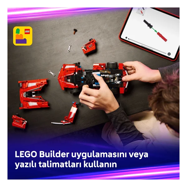 Lego 42212 Technic Ferrari Fxx K - Görsel 10