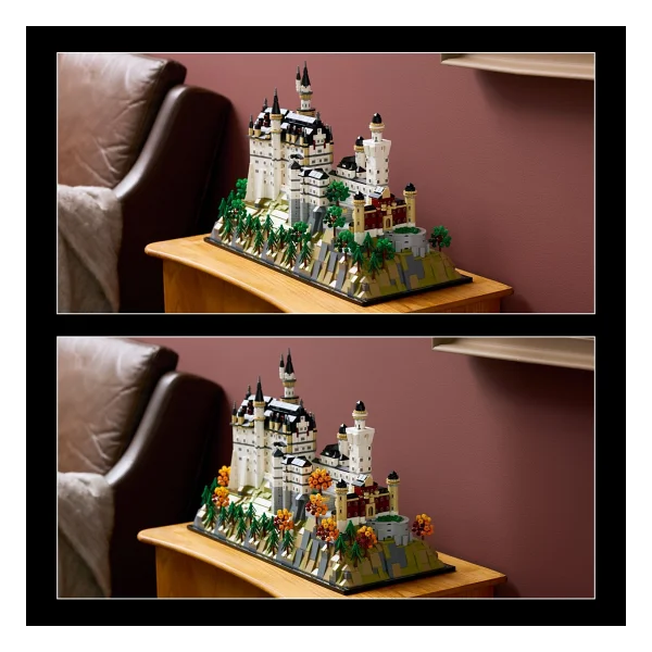 Lego 21063 Architecture Neuschwanstein Şatosu - Görsel 9