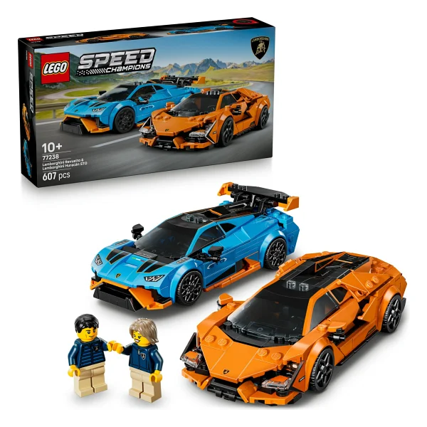 Lego 77238 Speed Champions Lamborghini Revuelto Ve Huracan Sto - Görsel 3