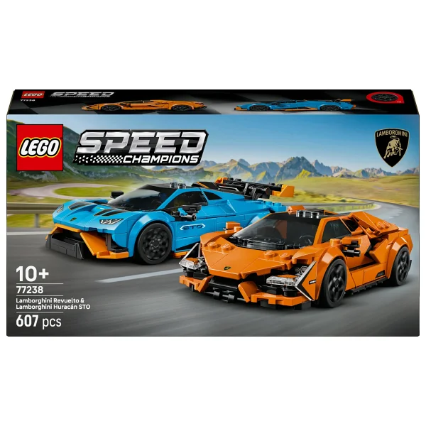 Lego 77238 Speed Champions Lamborghini Revuelto Ve Huracan Sto - Görsel 3