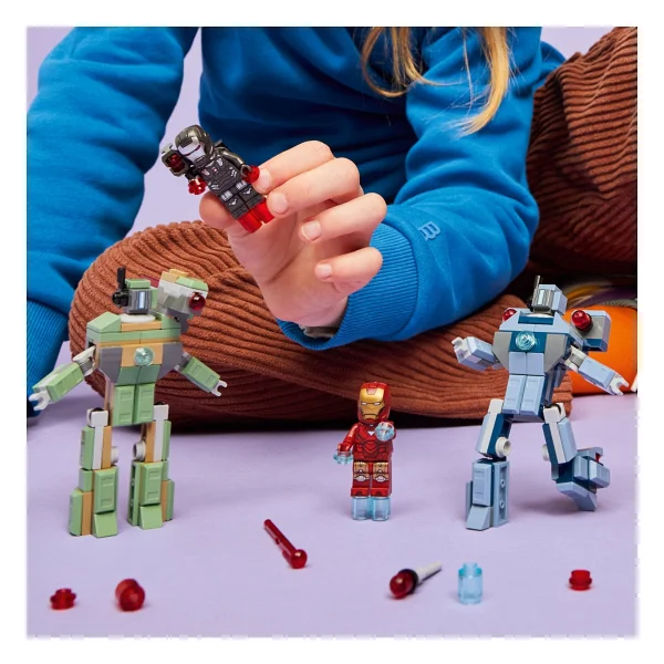 Lego 76320 Marvel Iron Man Ve War Machine Hammer İnsansız Hava Araçlarına Karşı - Görsel 7
