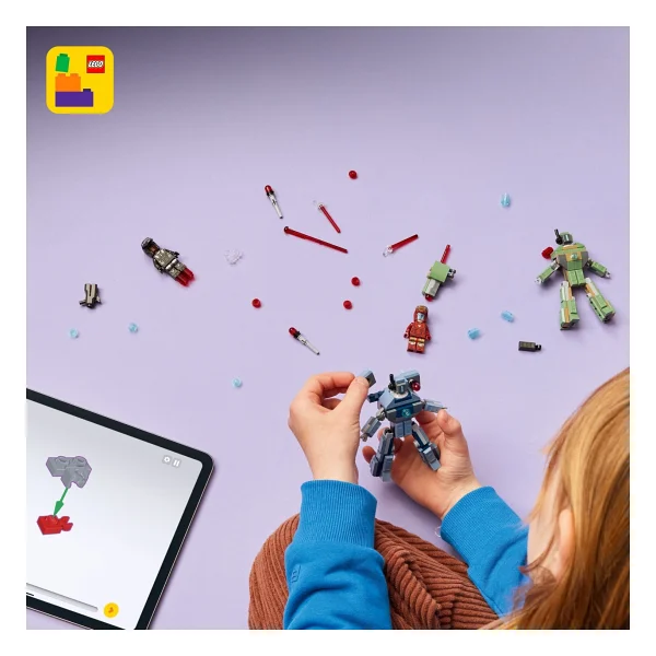 Lego 76320 Marvel Iron Man Ve War Machine Hammer İnsansız Hava Araçlarına Karşı - Görsel 9