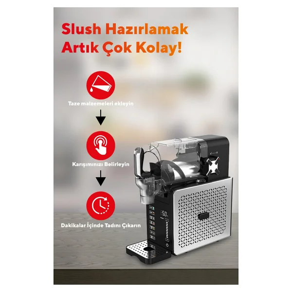 Kumtel Hslush-01 Ev Tipi Buzlaş Makinesi - Görsel 5