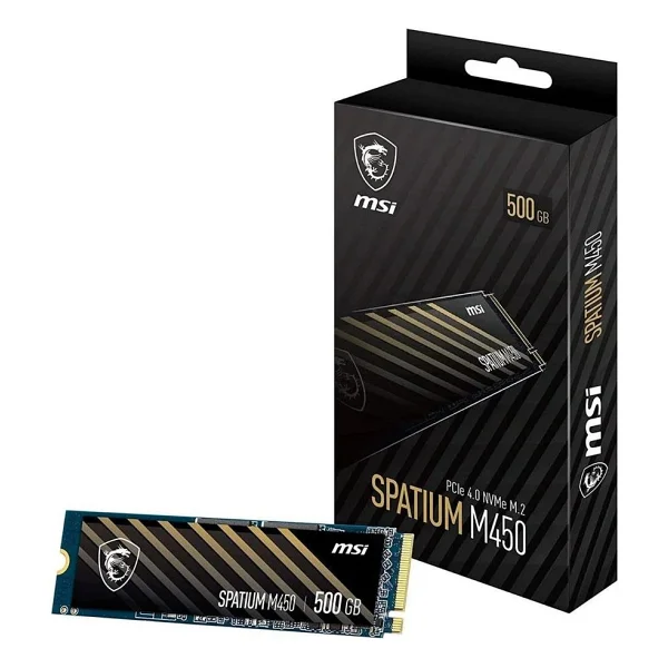 Msı Spatium M450 V1 Pcı-Express 4.0 500 GB M.2 SSD - Görsel 2