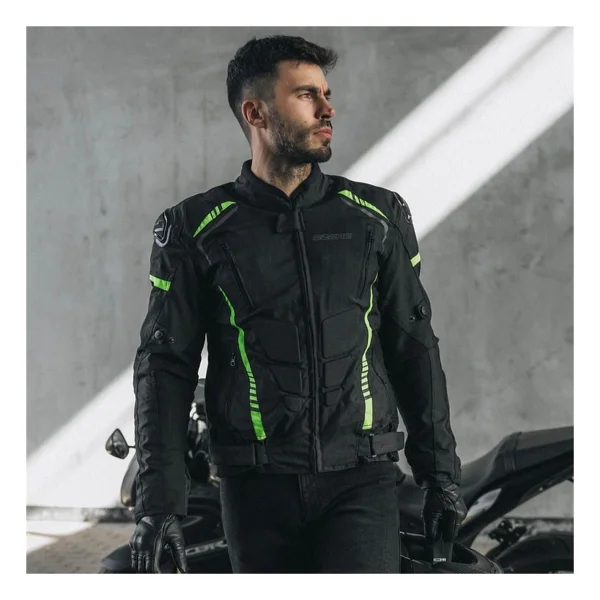 Ozone Pulse Erkek 4 Mevsim Motosiklet Montu - Görsel 3