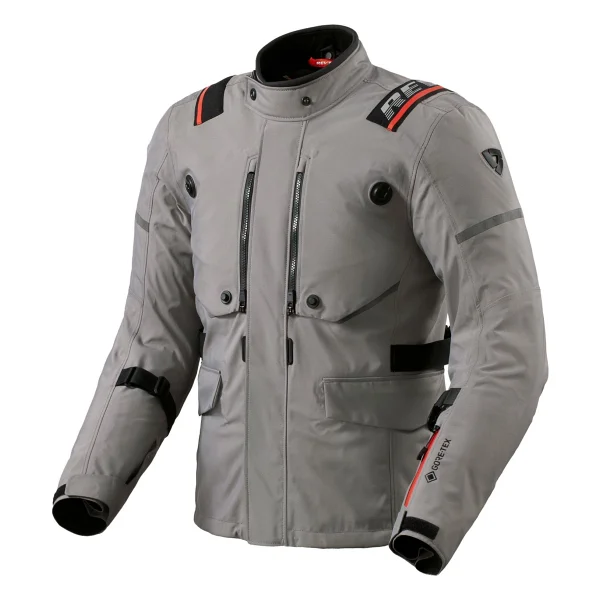 Revit Vertical Gore-Tex Koyu Gri Motosiklet Montu - Görsel 6