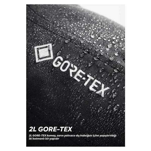 Revit Vertical Gore-Tex Koyu Gri Motosiklet Montu - Görsel 4