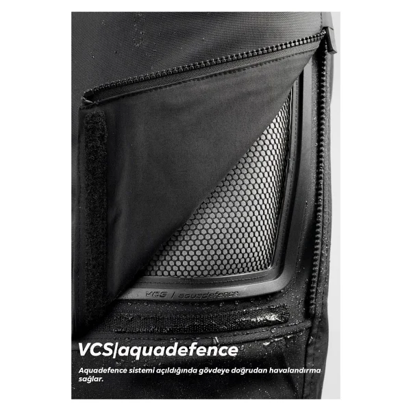 Revit Vertical Gore-Tex Koyu Gri Motosiklet Montu - Görsel 5