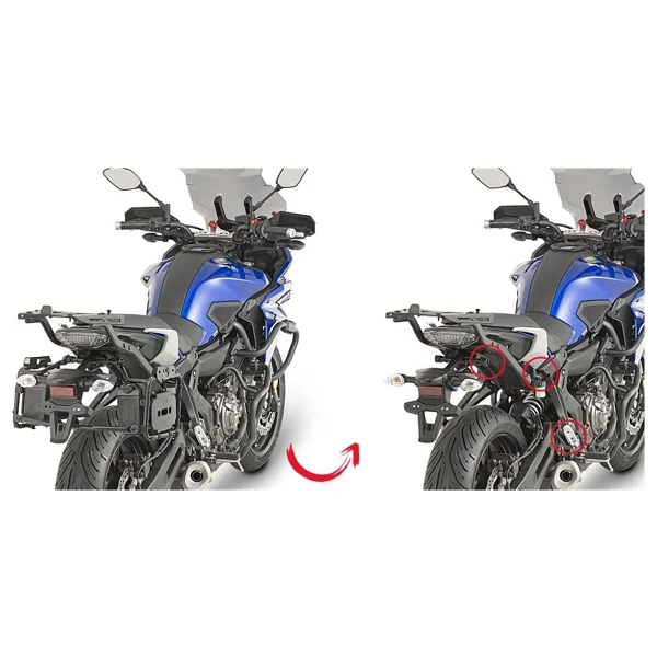 Gıvı Plr2130 Yamaha Tracer 700 (16-19) Yan Çanta Taşıyıcı - Görsel 2