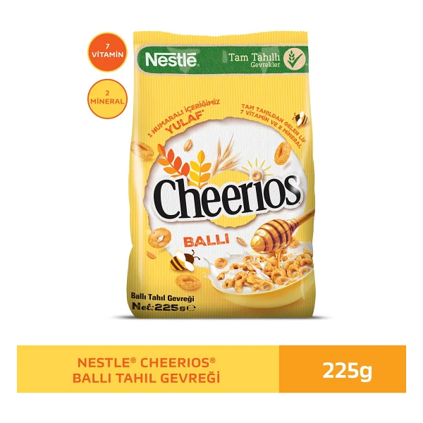 Nestle Cheerios Ballı Tahıl Gevreği 225 Gr - Görsel 7
