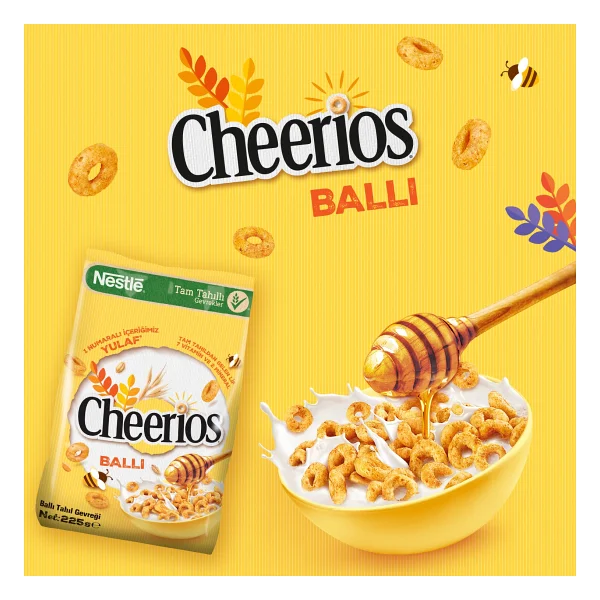 Nestle Cheerios Ballı Tahıl Gevreği 225 Gr - Görsel 2