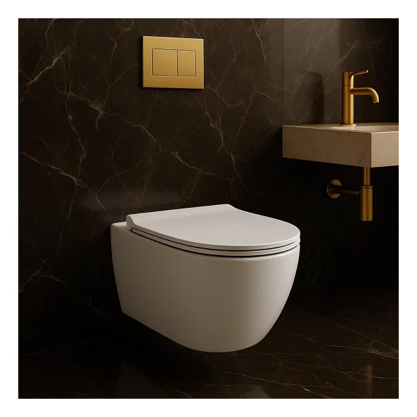 Turavit Rondo Rnd 5512 Kanalsız Asma Klozet - Görsel 2
