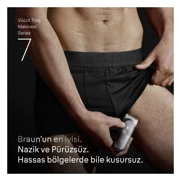 Braun Series 7 Smartlight Bg7550 Vücut Tıraş Makinesi - Görsel 2