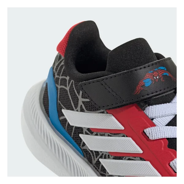 Adidas Marvel Spider-Man Runfalcon El I Jr5661 Bebek Spor Ayakkabı - Görsel 8