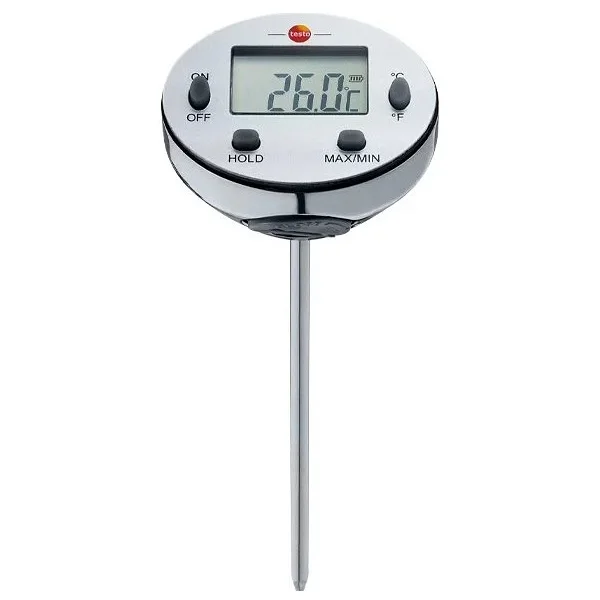Testo 0560-1113 Su Geçirmez Paslanmaz Mini Gıda Termometresi - Görsel 5