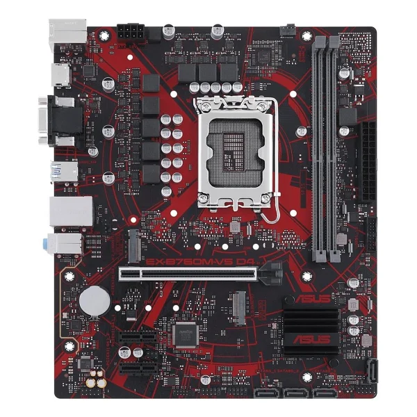 Asus Ex-B760m-V5 D4-Csm Intel Lga1700 DDR4 Micro Atx Anakart - Görsel 2