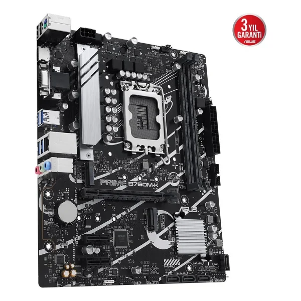 Asus Prime B760m-K D4 Intel Lga1700 DDR4 Micro Atx Anakart - Görsel 4
