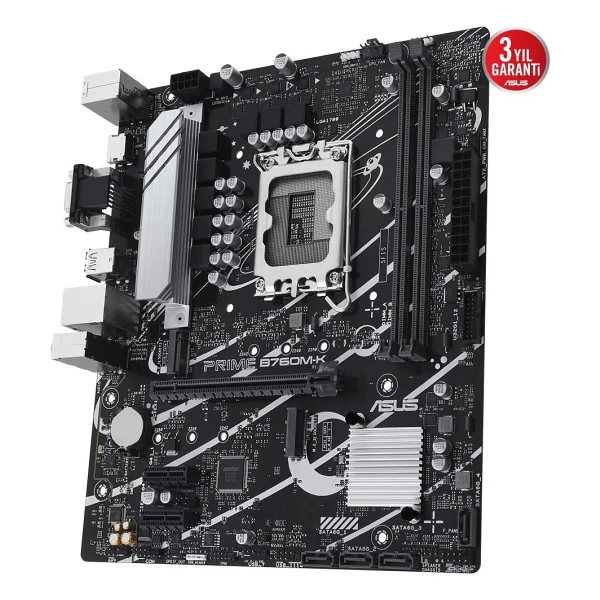Asus Prime B760m-K D4 Intel Lga1700 DDR4 Micro Atx Anakart - Görsel 5