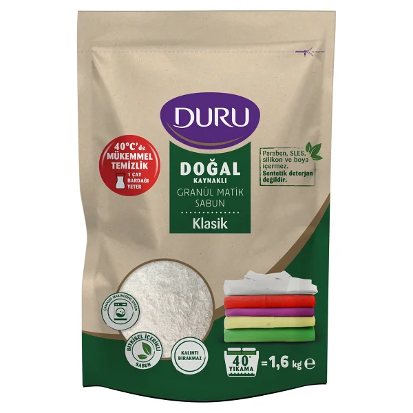 Duru 1600 Gr Granül Matik Sabun - Görsel 4