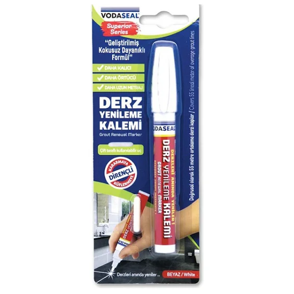 Vodaseal Derz Kalemi Seri Beyaz 1 Adet Yedek - Görsel 2