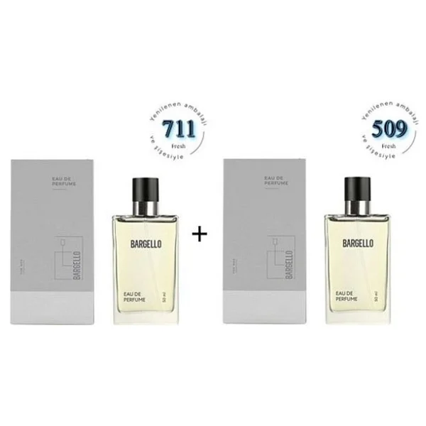 Bargello 711 + 509 Erkek Parfüm Edp 50 Ml Fresh - Görsel 6