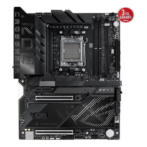 Asus Rog Crosshair X870e Apex AMD Am5 DDR5 Atx Anakart - Görsel 2