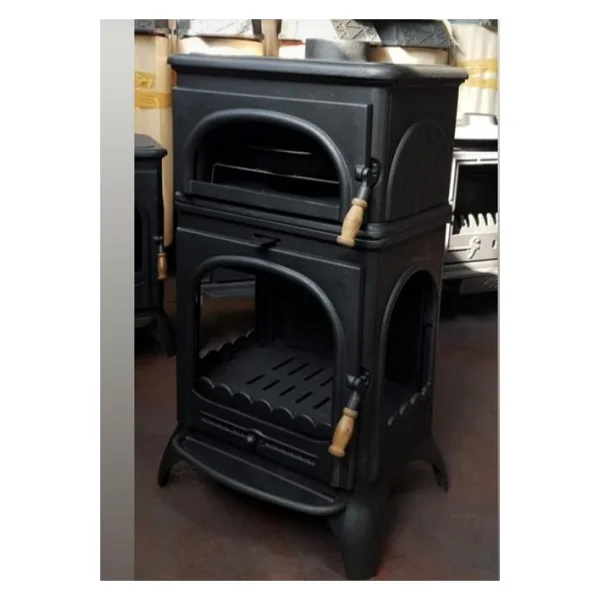 Flame Stove Modena Lüx Oven Fs024 Pik Döküm Soba - Görsel 3
