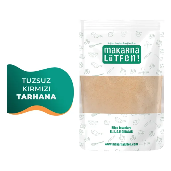 Makarna Lütfen Tuzsuz Kırmızı Tarhana 200 Gr - Görsel 3