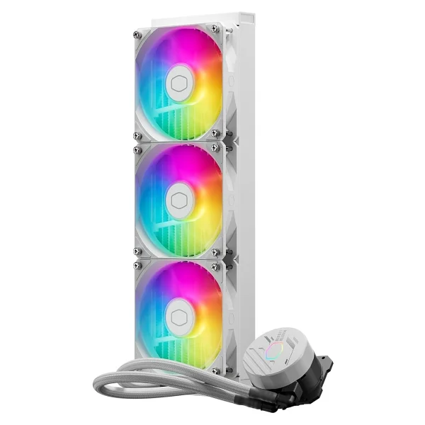 Cooler Master Masterliquid Ml360l Mlw-D36m-A18pz-Rw Beyaz Argb 360 Mm İşlemci Sıvı Soğutucu - Görsel 2