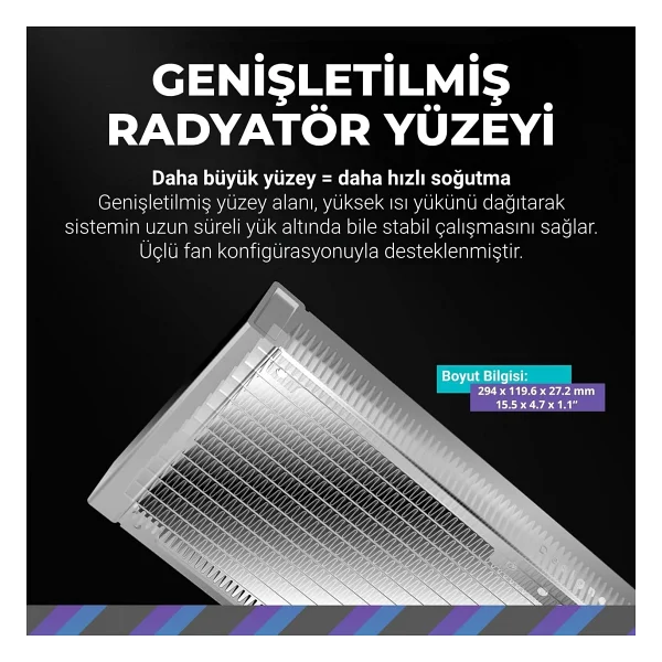 Cooler Master Masterliquid Ml360l Mlw-D36m-A18pz-Rw Beyaz Argb 360 Mm İşlemci Sıvı Soğutucu - Görsel 8