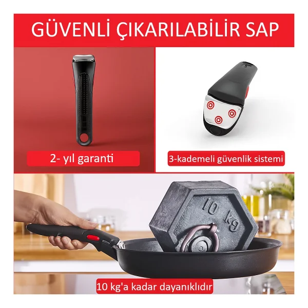 Tefal Ingenio Emotion 2x 13 Parça Tencere Seti - Görsel 5