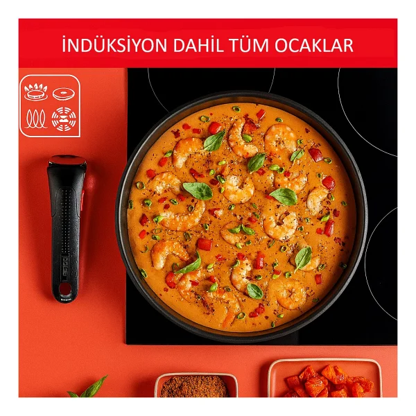 Tefal Ingenio Emotion 2x 13 Parça Tencere Seti - Görsel 8