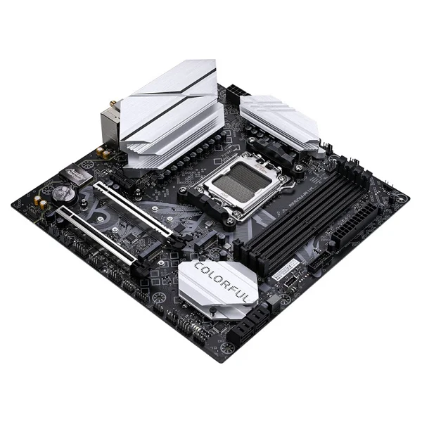 Colorful BATTLE-AX B650M-PLUS Wi-Fi V15 AMD AM5 DDR5 Micro ATX Anakart - Görsel 5