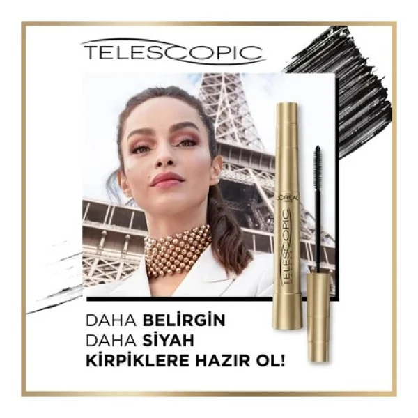 L'oreal Paris Telescopic Maskara - Görsel 2