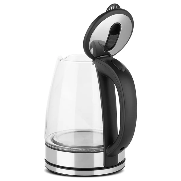 Sinbo 1,8 Litre Cam Su Isıtıcı - Paslanmaz Çelik Gizli Rezistans, Otomatik Kapanma Özelliği, Mavi LED Işıklı, Enerji Tasarruflu - Görsel 7