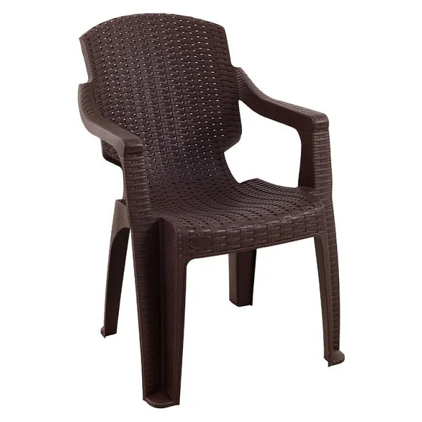 Mandella Golf Rattan Koltuk (4 Adet) Kahverengi - Görsel 2