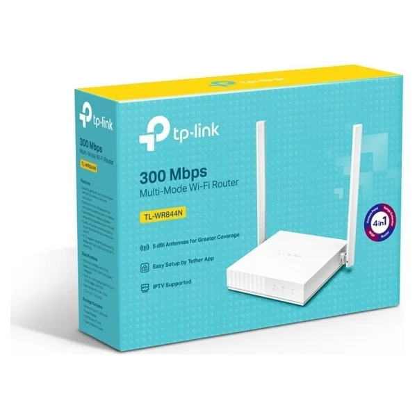 Tp-Lınk Tl-Wr844n 300 Mbps Çoklu Mod Wi-Fi Router - Görsel 7