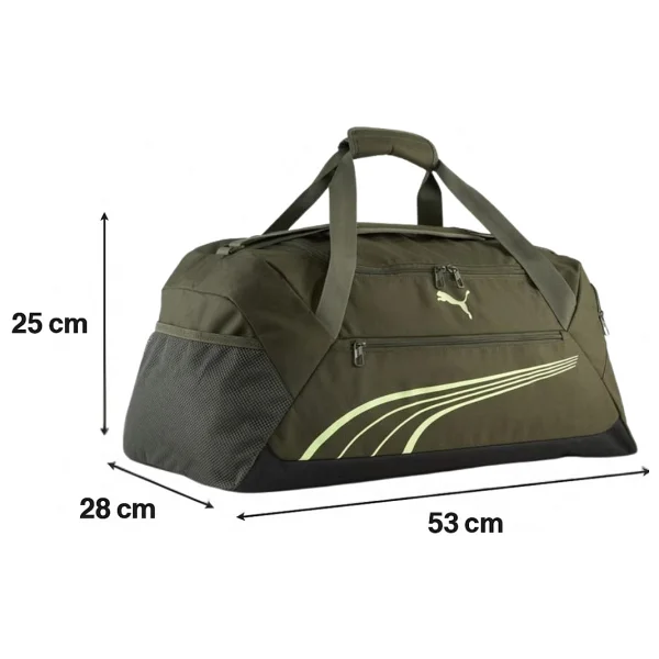 Puma Fundamental 34 Lt 091187-09 Haki Spor Çantası - Görsel 2
