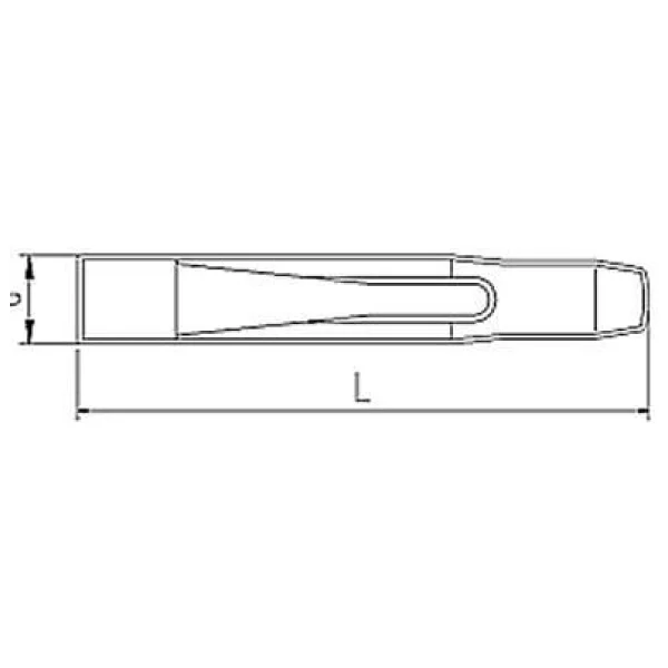Izeltaş Düz Keski 125 Mm-5500 - Görsel 4