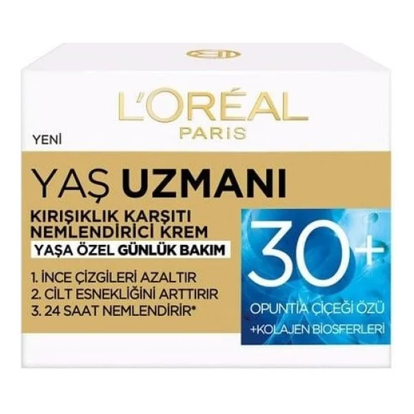 L'oreal Paris Yaş Uzmanı 30+ Kırışıklık Karşıtı Yenileyici Krem 50 Ml - Görsel 2