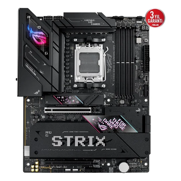 Asus Rog Strix B850-E Gaming Wi-Fi AMD Am5 DDR5 Atx Anakart - Görsel 2
