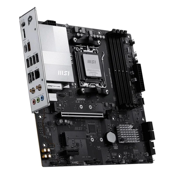 MSI Pro B840M-P WIFI6E AMD AM5 DDR5 Micro ATX Anakart - Görsel 2