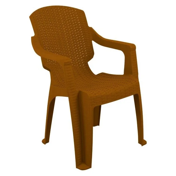 Mandella Golf Rattan Koltuk (4 Adet) Kahverengi - Görsel 4