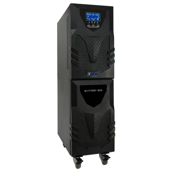 Xkoren 6000va Kesintisiz Güç Kaynağı (Ups) - Lcd Ekranlı, 2 Prizli, Line Interactive, Yüksek Güçlü Sistemler İçin - Görsel 2